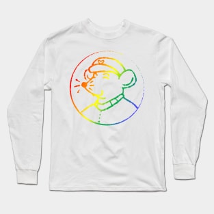 Mouse Zedong (Rainbow Version) Long Sleeve T-Shirt